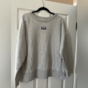 Grey adidas crew neck